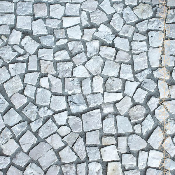 Petit Pavé Branco Pedra Portuguesa