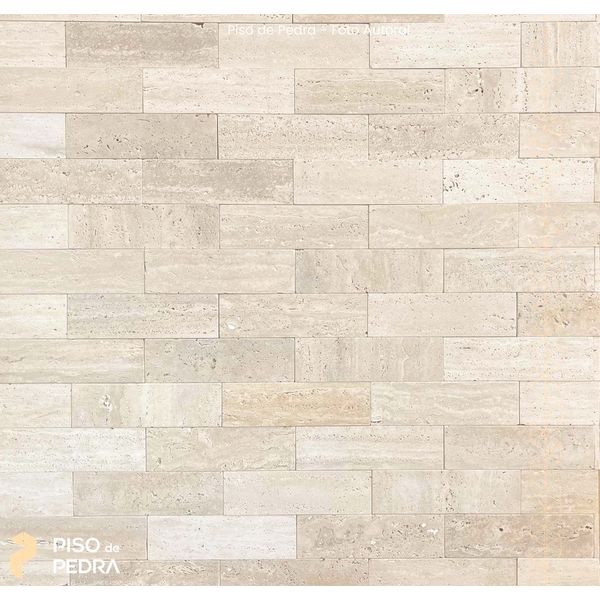 Revestimento Mármore Travertino Romano Liso 7x24