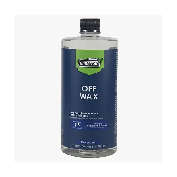 OFF WAX LAVA AUTOS REMOVEDOR DE CERA 1L - NOBRECAR