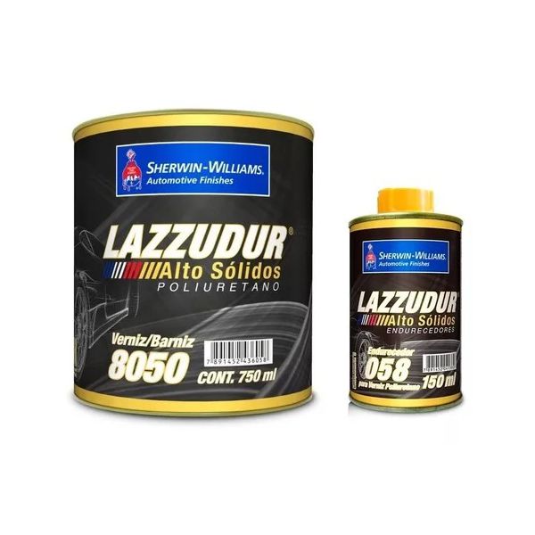 VERNIZ PU 8050 750ML + END 058 150ML - LAZZURIL