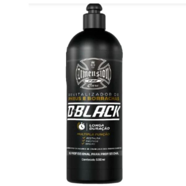 D BLACK REVITALIZADOR DE PNEUS 500ML - DIMENSION 