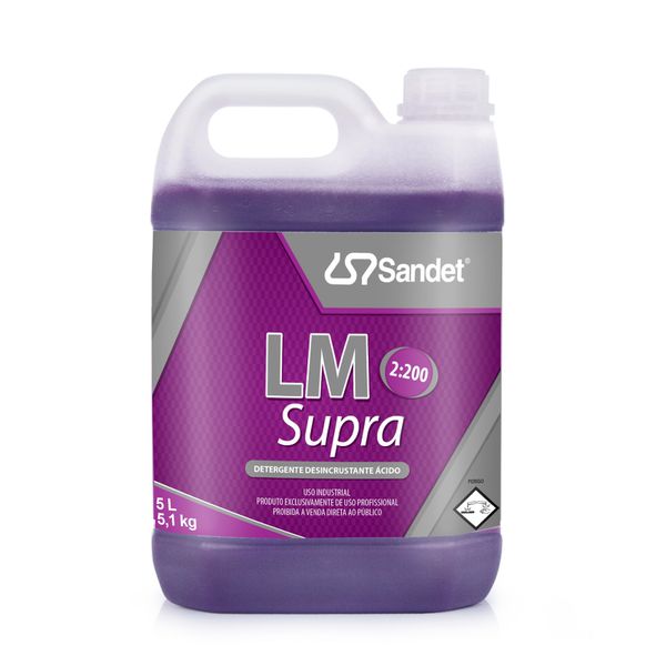 LM SUPRA ATIVADO DESINCRUSTANTE ACIDO 5L - SANDET