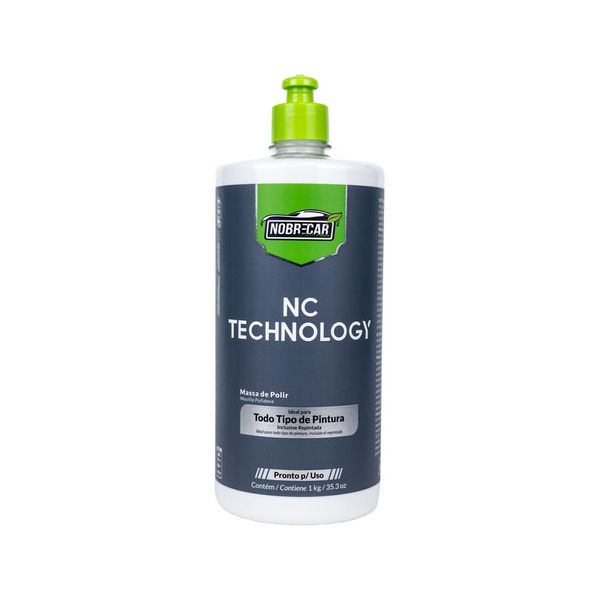 MASSA DE POLIR NC TECHNOLOGY 1KG NOBRECAR