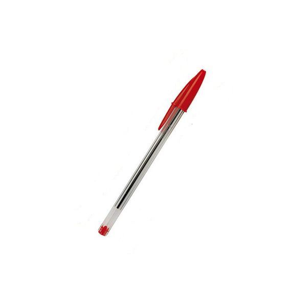 Caneta Bic Cristal Vermelha UND