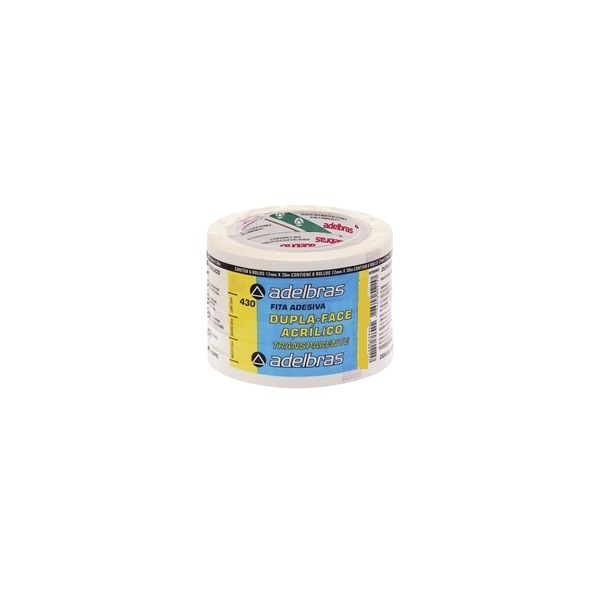 Fita Adesiva Adelbras PP DF 18/MMX30M