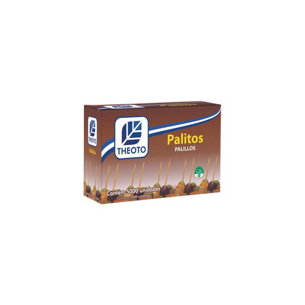 Palito Dental Theoto c/5000 und