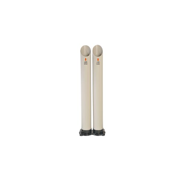 Lixeira P/ Copos 2 Tubo Água/Água LE17