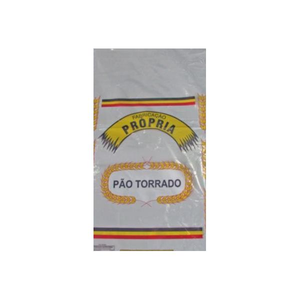 Saco PP Pão Torrado C/1000 UND
