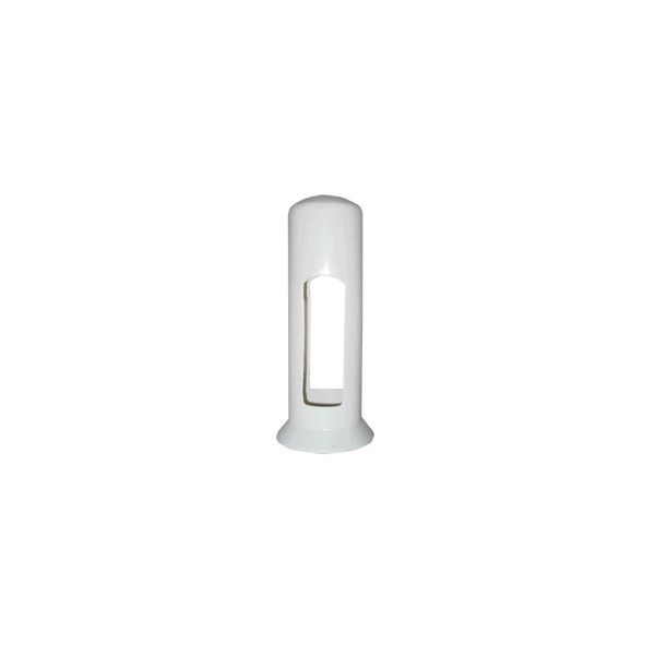 Porta Canudo Cilindro Esmaltado Branco 12