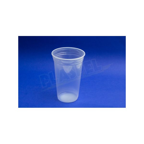 Copo Plástico Copaza Translúcido Liso 770ml c/50 und