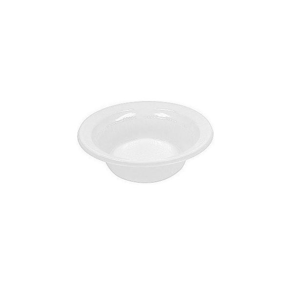 Prato Plástico Trik Trik Redondo Branco Fundo 15cm c/1000 und