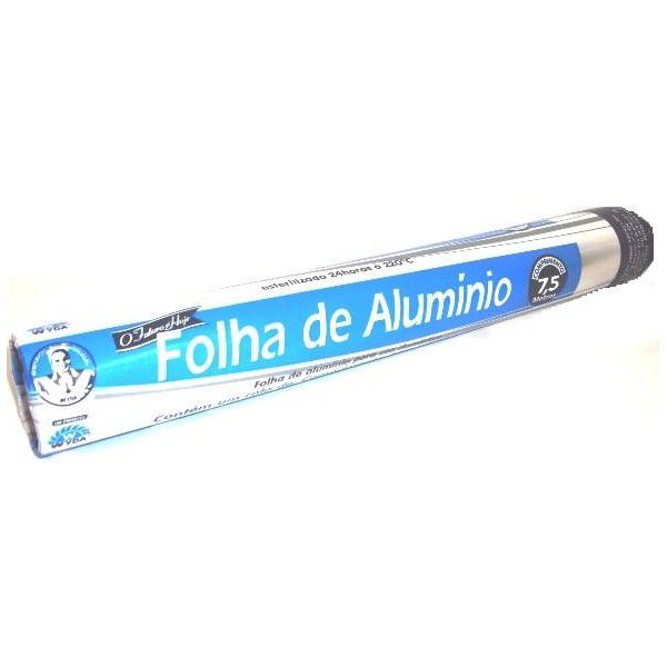 Folha Aluminio Wida 30CMX7,5M UND