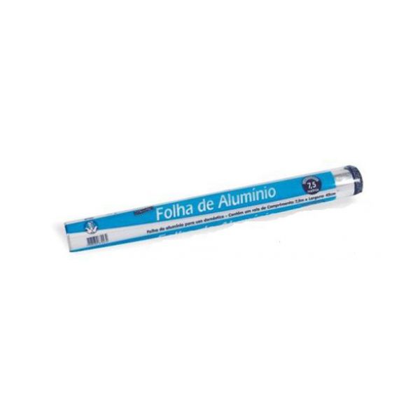 Folha Aluminio Wyda 45CMX7,5M C/25 UND