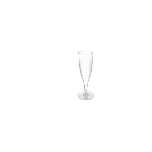 Taça Acrílico Cristal Plastilânia Ref. Pit 140 Champanhe c/05 und