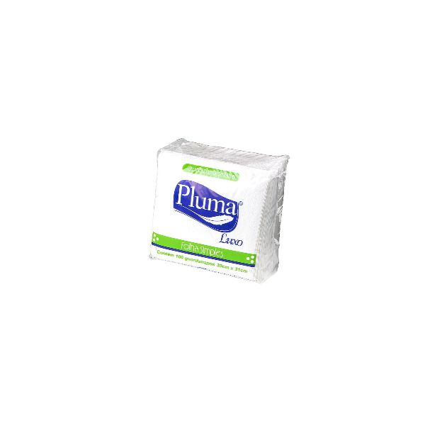 Guardanapo de Papel Pluma 30x31cm c/30x100 und