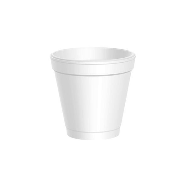 Copo EPS Copobras 120ML Branco 01x25
