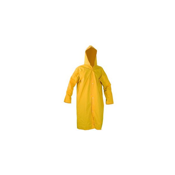 Capa de Chuva PVC Plus Brascamp Amarela G
