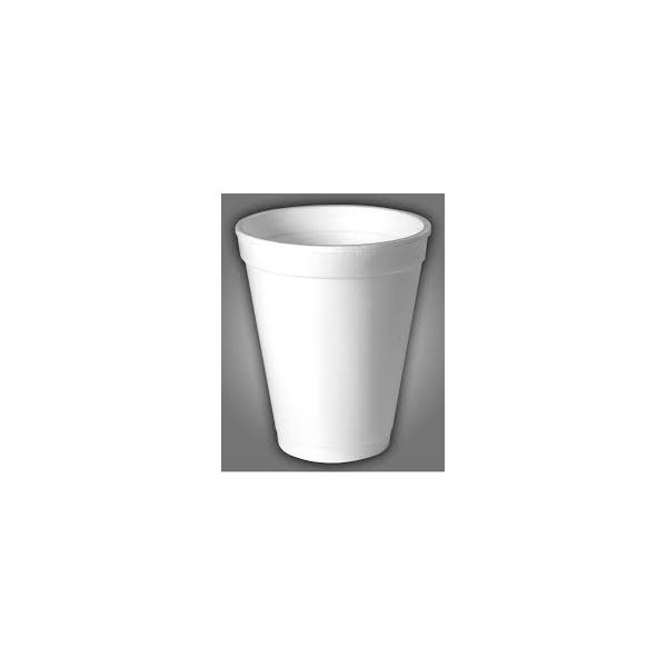 Copo EPS Copobras 300ML Branco 01x25