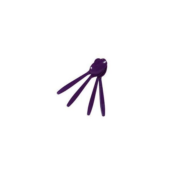 Colher Rioplastic Roxa de Açai Master Cristal 01x500