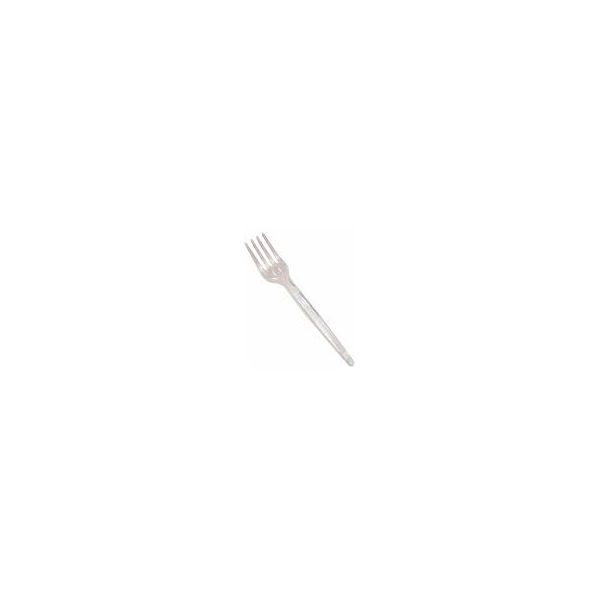 Garfo Rioplastic de Sobremesa Cristal c/50 und