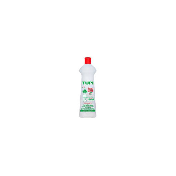Alcool Gel Tupi 70 INPM Antisseptico 500G