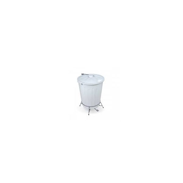 Lixeira Aramada Arqplast Tipo Cesto c/ Pedal 65L Branco