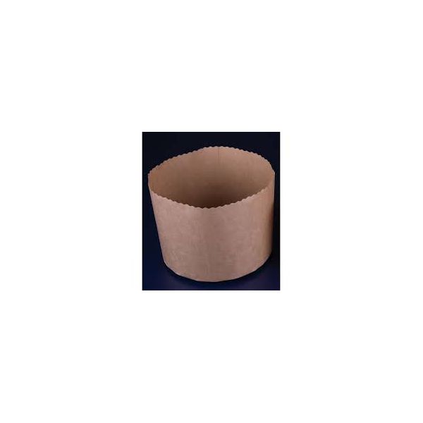 Forma P/ Panetone Top Line 0250G Kraft 105X75MM C/100 UND