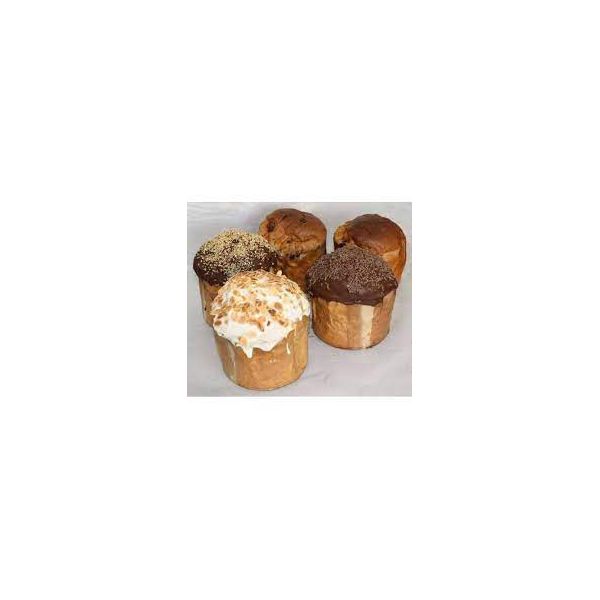 Forma P/ Panetone Top Line 0700G Kraft 150X110MM C/50 UND