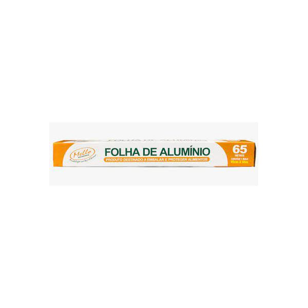 Folha Aluminio Mello 45CMX65 UND