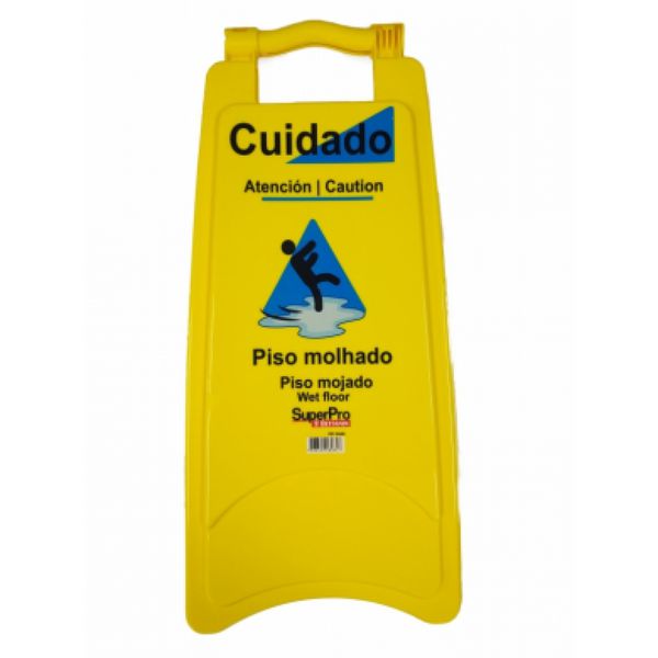 Placa Sinalizadora Plástica Bettanin Piso Molhado