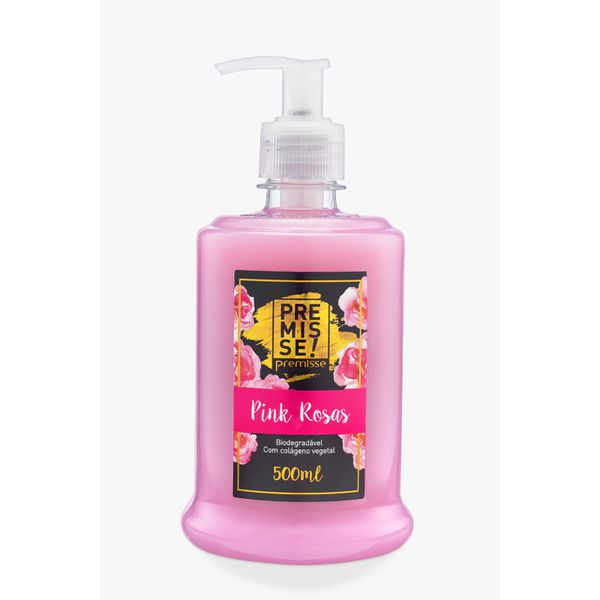Sabonete Liq Premisse 500ML Rosas C/Pump