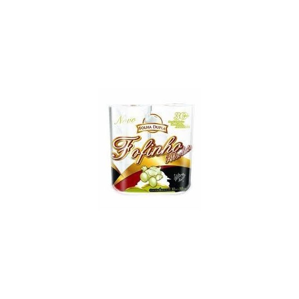 Papel Higienico Fofinho Absol Fardo Neutro 30M C/24x4Rolo