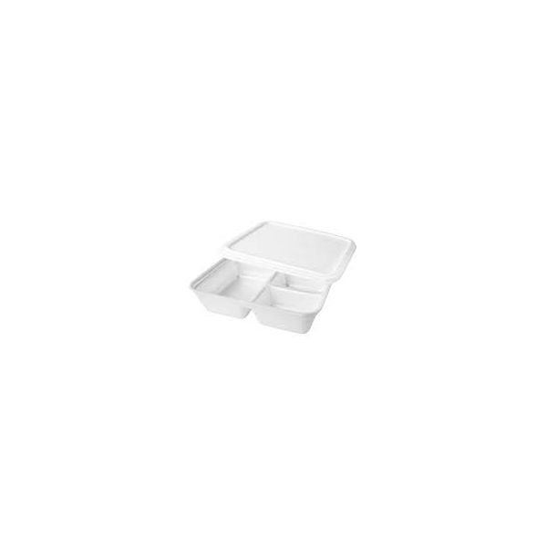 Bandeja EPS Copobras 3 Div 750ML PT090F C/10 UND