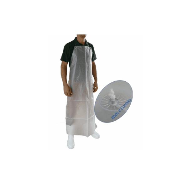 Avental Vinil 020 Brascamp Incolor 120x65CM