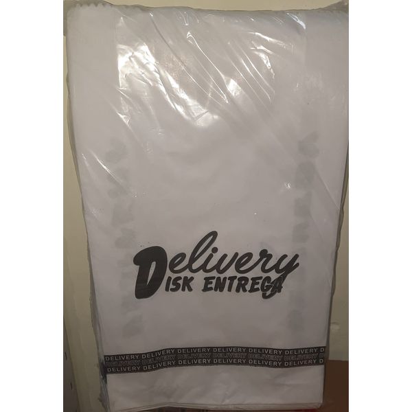 Saco Papel Kraft D2 BR Pluma 50G IMP. Delivery C 100 28X32
