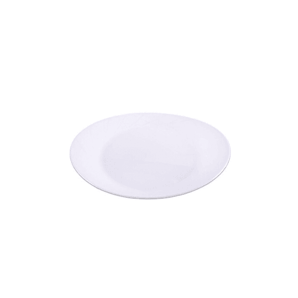 Prato Plástico Prafesta Oval Branco 15cm c/10 und