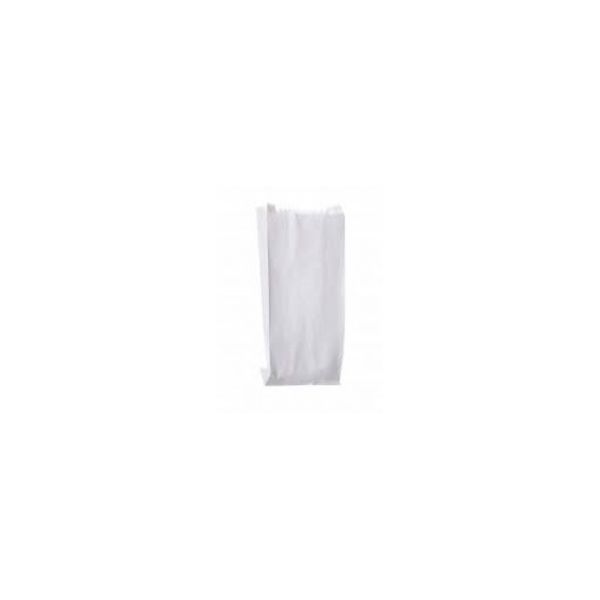 Saco de Papel Mono Branco Pipoca 2 C/100 UND