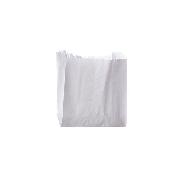 Saco de Papel Mono Branco Hamburgão C/100 UND