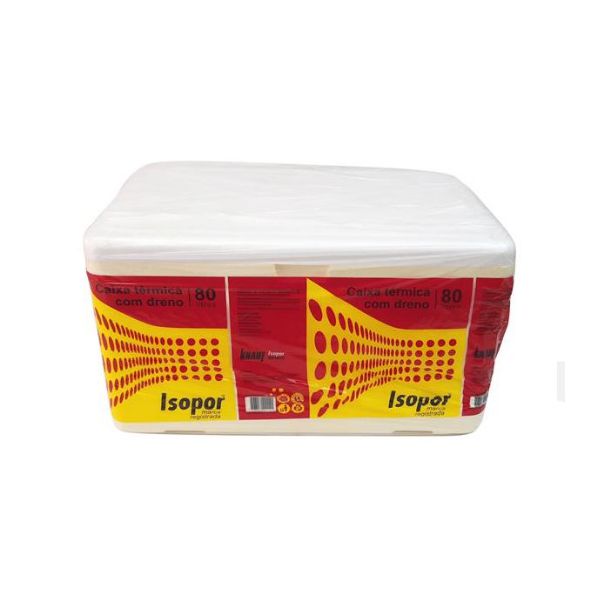 Caixa de EPS (Isopor) Lazer 80L c/1 und