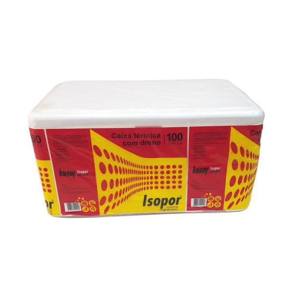 Caixa de EPS (Isopor) Lazer 100L c/1 und