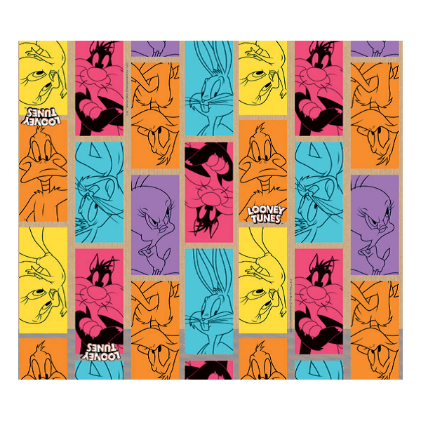 SACO PARA PRESENTE CROMUS 30X44CM LOONEY TUNES-40