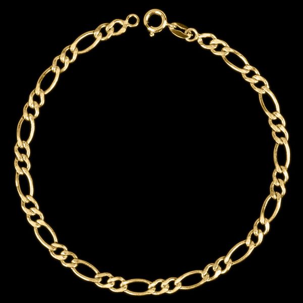 Pulseira 2 por 1- 19 ou 21cm - Banhado a Ouro 18K