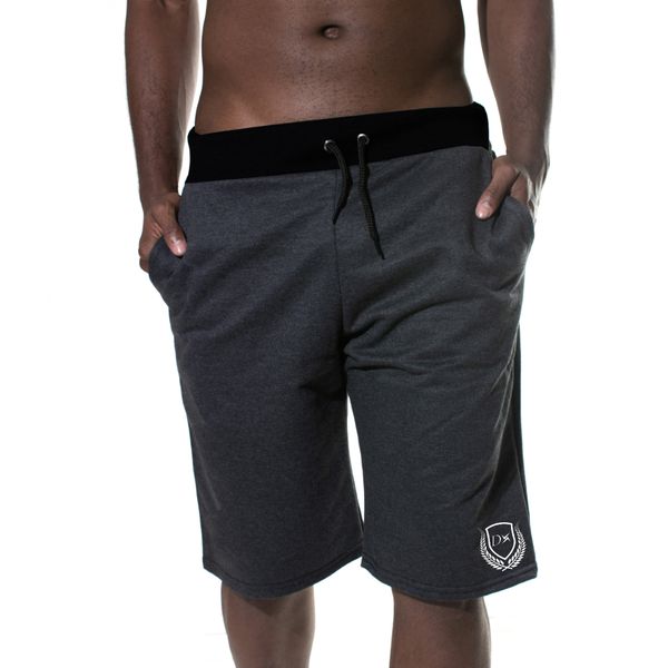 Bermuda Moletom Masculino Short Basica Com Amarração Dexshoes