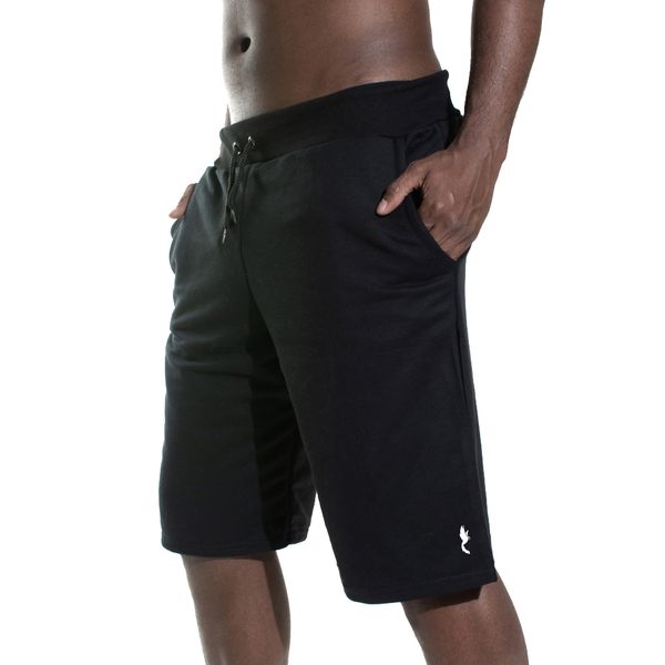 Kit Bermudas Moletom Masculino Short Basica Com Amarração Polo