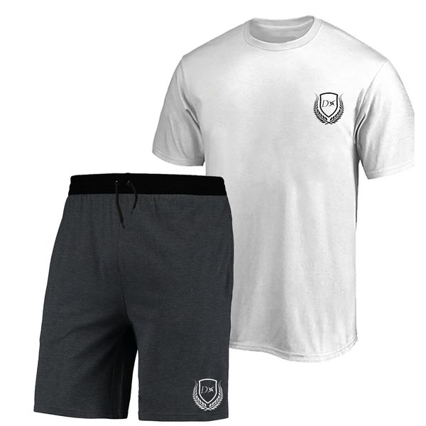 Conjunto Camiseta e Bermuda Masculina Basica Tendencia Dex