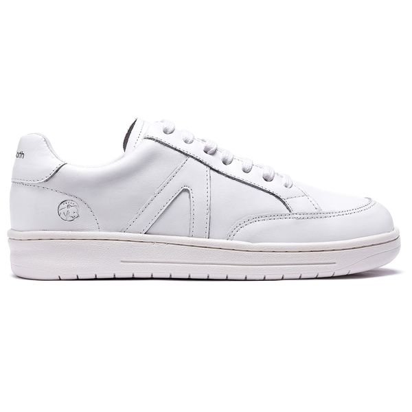Sapatênis Masculino Todo Branco Casual Advanced a-10 Design Exclusivo Confort line