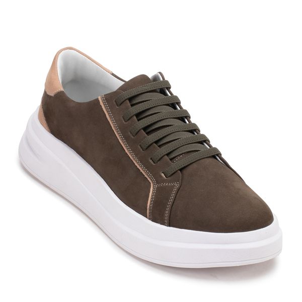 Tênis Masculino Shalom Polo Urban Casual Oliva