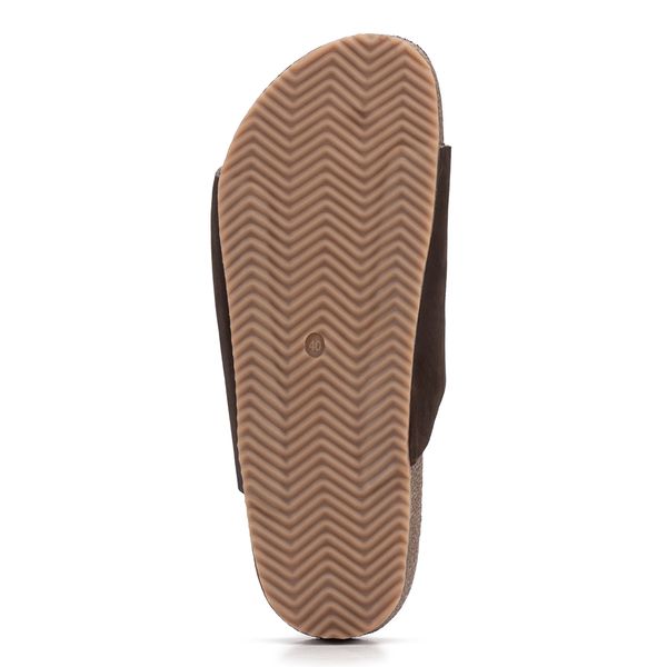 Sandália Polo Urban Zion em Couro Nobuck - Café