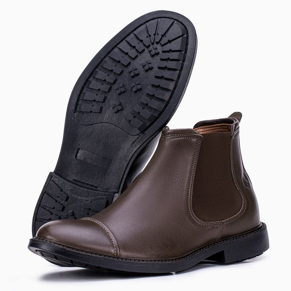 Botina Estilo Chelsea Masculina - Tendência e Sofisticação BARUC Cafe