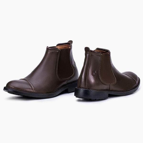 Botina Estilo Chelsea Masculina - Tendência e Sofisticação BARUC Cafe